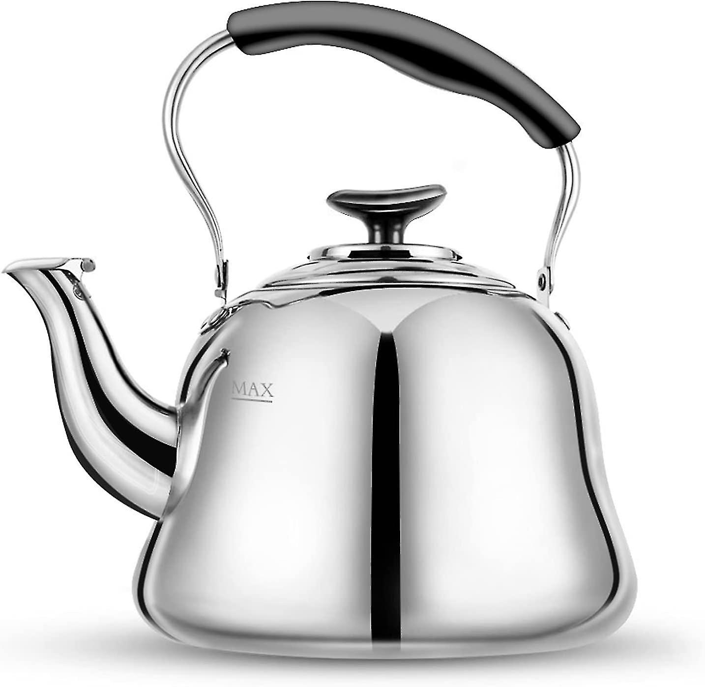 Tea Kettle Stovetop Whistling Teakettle Classic Teapot Stainless Steel Tea Pots For Stove Top With T