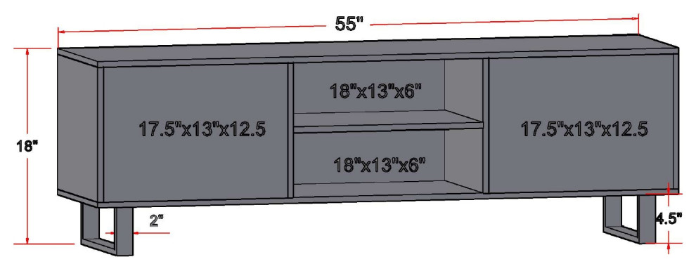 Linear TV Unit   Transitional   Entertainment Centers And Tv Stands   by Oak Idea Corporation  Houzz