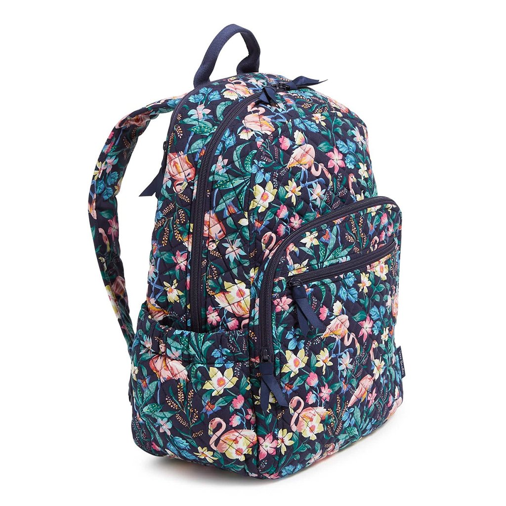 Vera Bradley  Small Backpack in Flamingo Garden