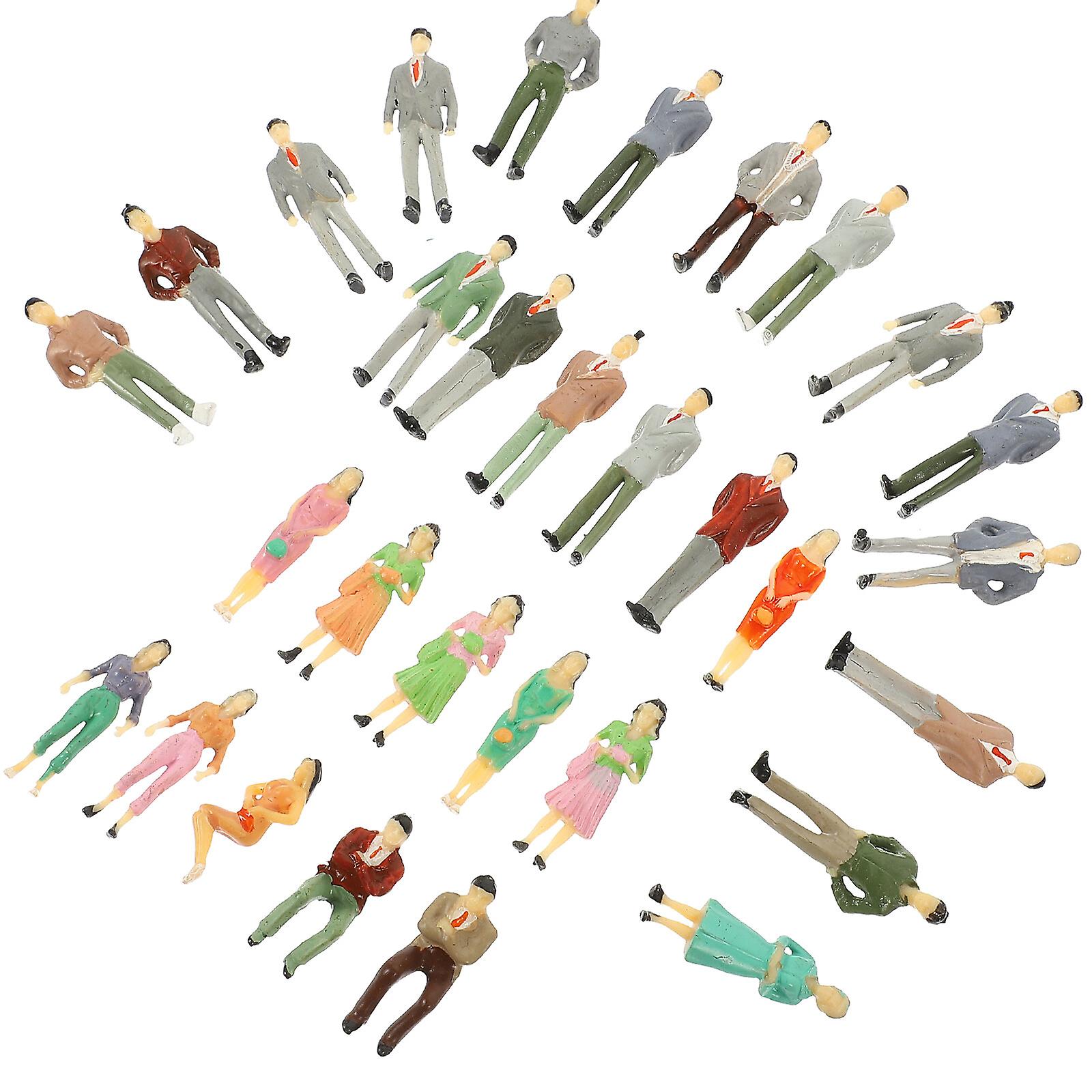 30pcs Miniature People Figurine Tiny People Figurines Mini Figures Miniature Figurines