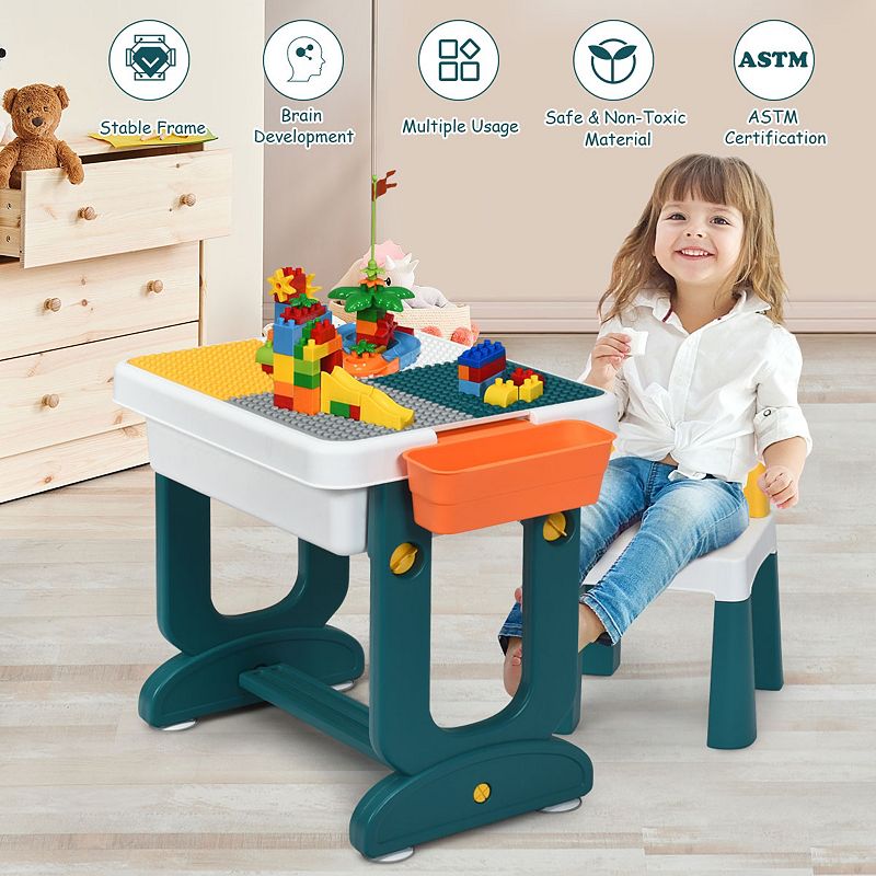 5-in-1 Kids Activity Table Set