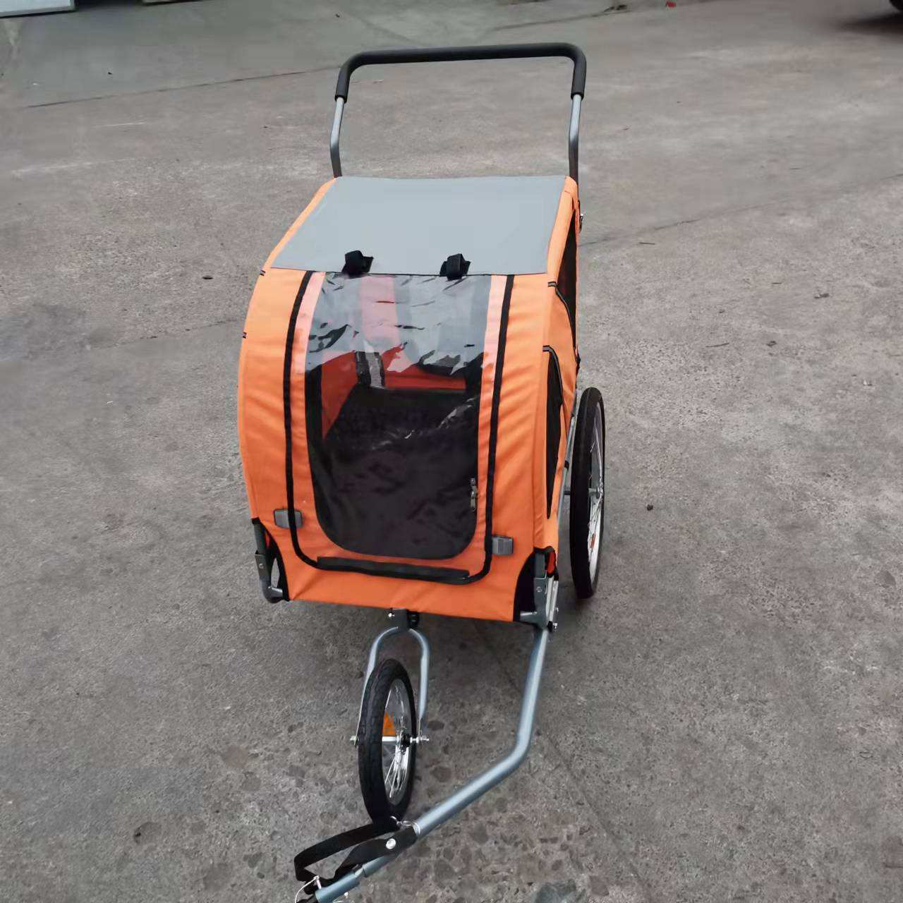 2 in1 pet Dog Bike Trailer Bicycle Trailer and Jogger