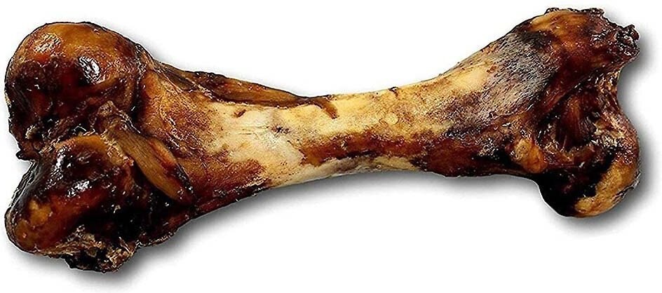 HOTSPOT PETS Large Pork Femur Dog Chew Treats， 12 count