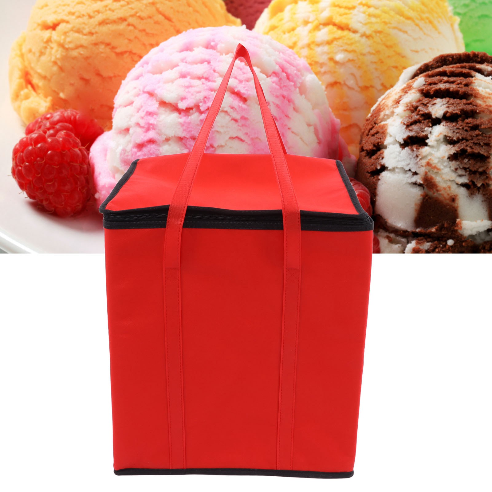 Food Warmer Bag， Large Capacity Insulated Bag  For Delivery 40x40x45CM