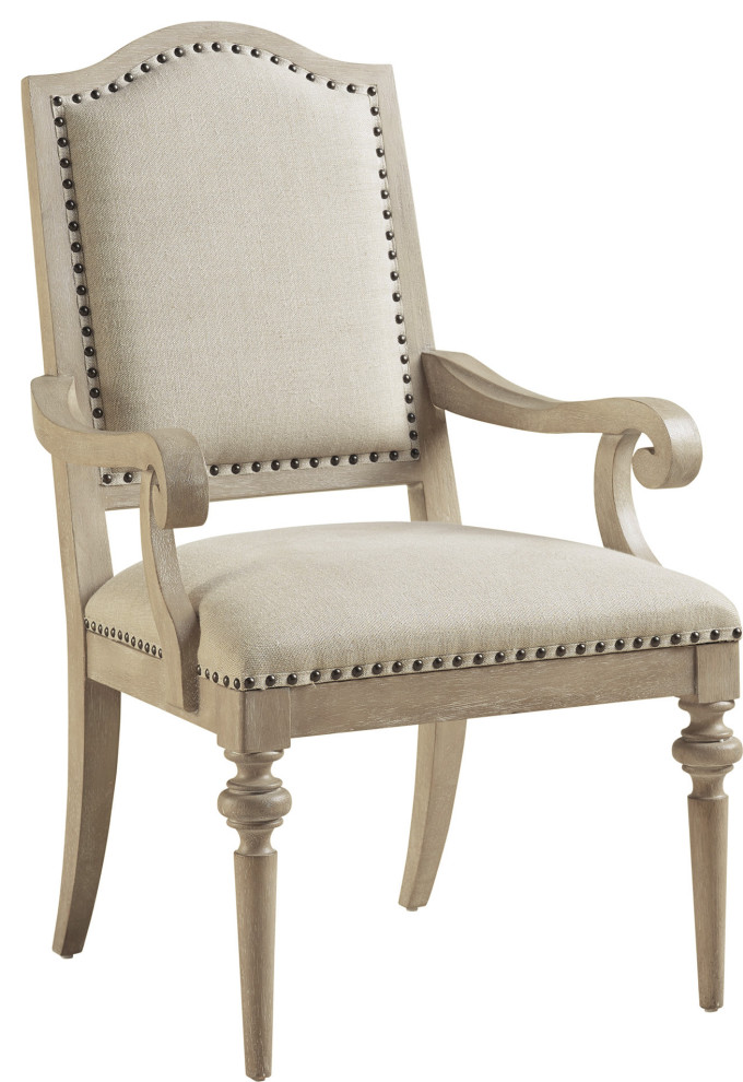 Aidan Upholstered Arm Chair   French Country   Armchairs And Accent Chairs   by HedgeApple  Houzz