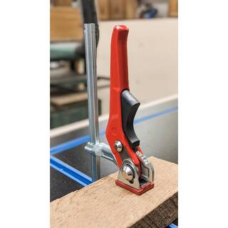 BESSEY 6 in. Capacity Track Saw and Table Clamp with Lever Handle and 2-516 in. Throat Depth GTR16S6H