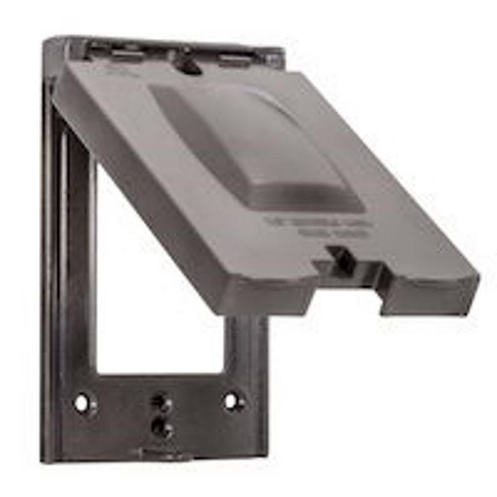 Southwire 10-in-1 Weatherproof Single Gang Vertical and Horizontal Multi-Use Cover WC1V12B