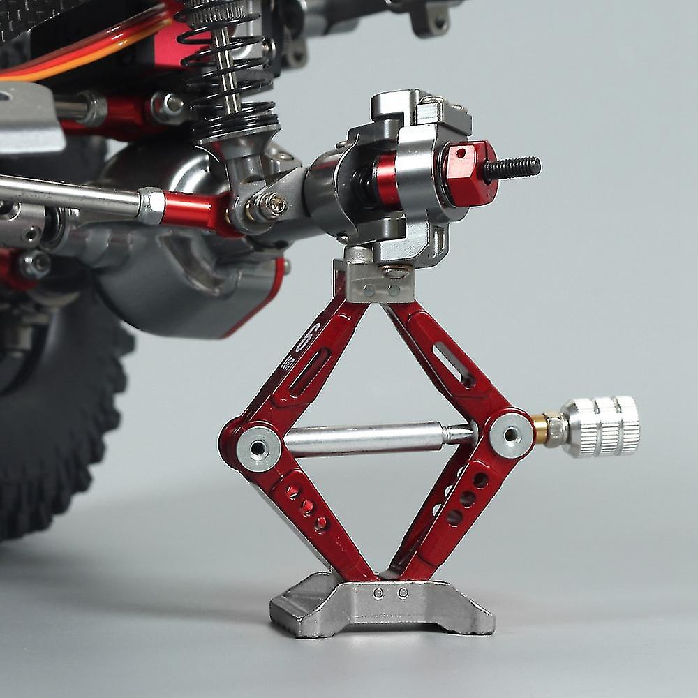 Rc Car 6 Ton Jack Stand Adjustable Metal Scissor Jack Repair Tool Part For 1:10 Scale Remote Contro