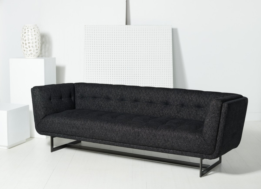 Safavieh Couture Mcneill Tufted Sofa   Contemporary   Sofas   by Safavieh  Houzz