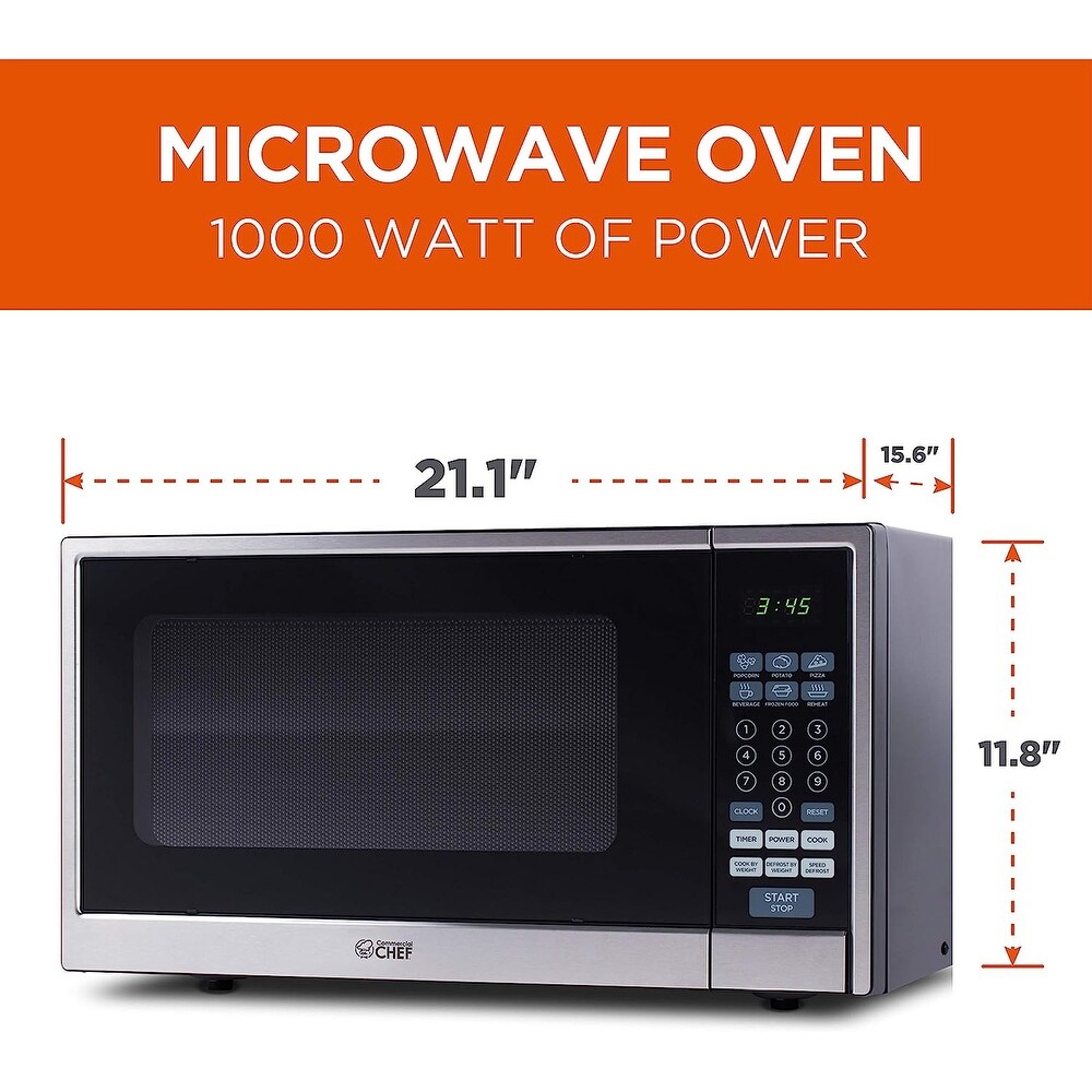 Countertop Microwave  1.1 Cubic Feet