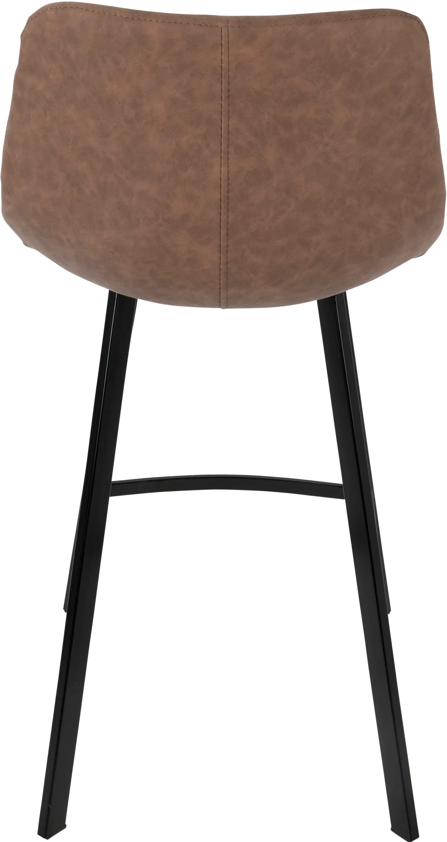 Outlaw Brown Counter Height Stool， Set of 2