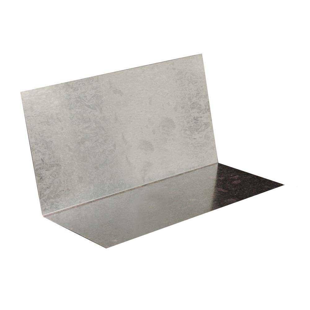 Gibraltar Building Products 3 in. x 7 in. Galvanized Steel Step Flashing 11998