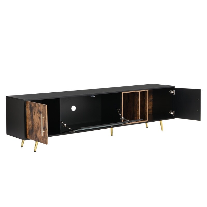 Media Console Table TV Stand for TVs Up to 80\