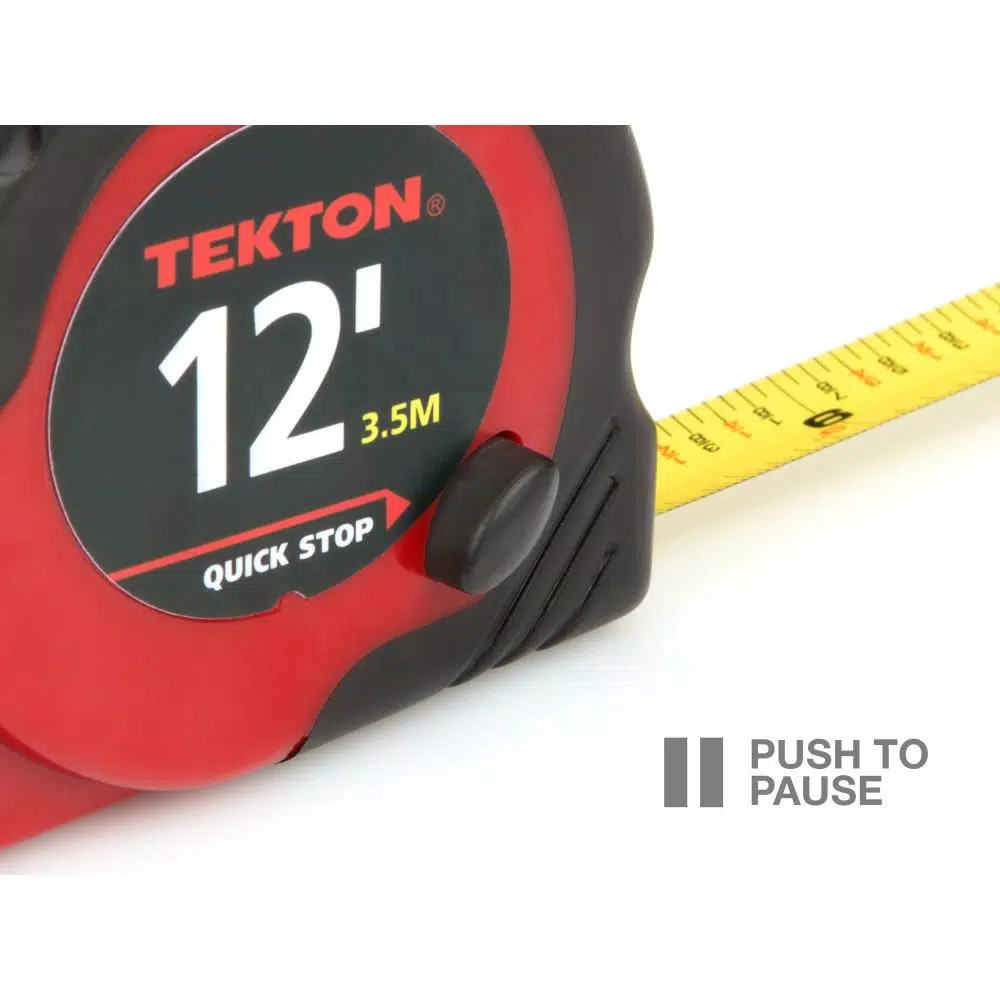 TEKTON 12 ft. x 1/2 in. Tape Measure and#8211; XDC Depot