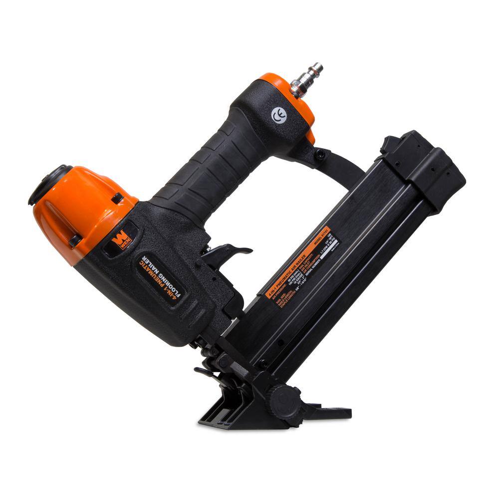 WEN 4-In-1 18-Gauge Pneumatic Flooring Nailer and Stapler 61741K