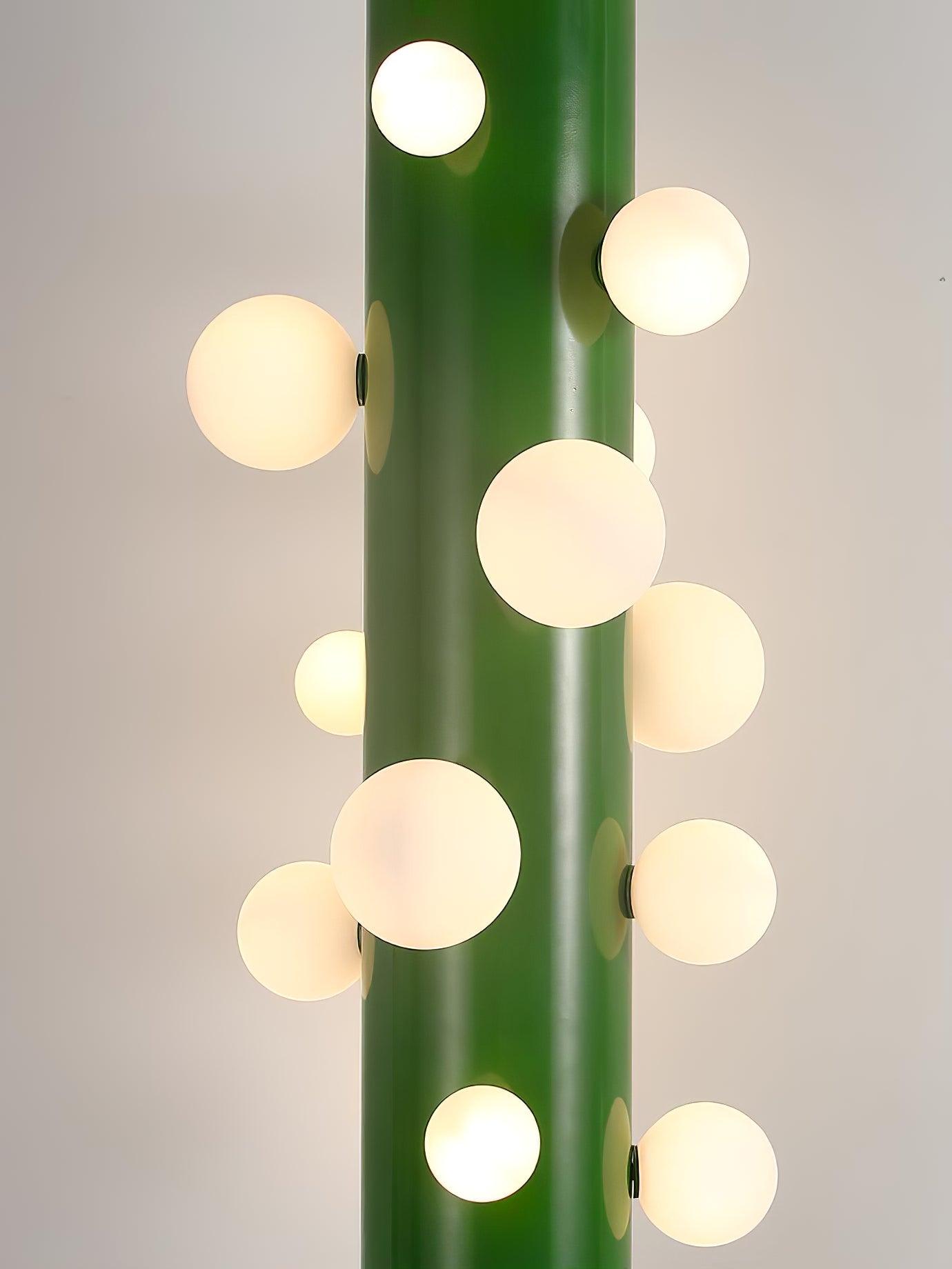 Green Apes Floor Lamp