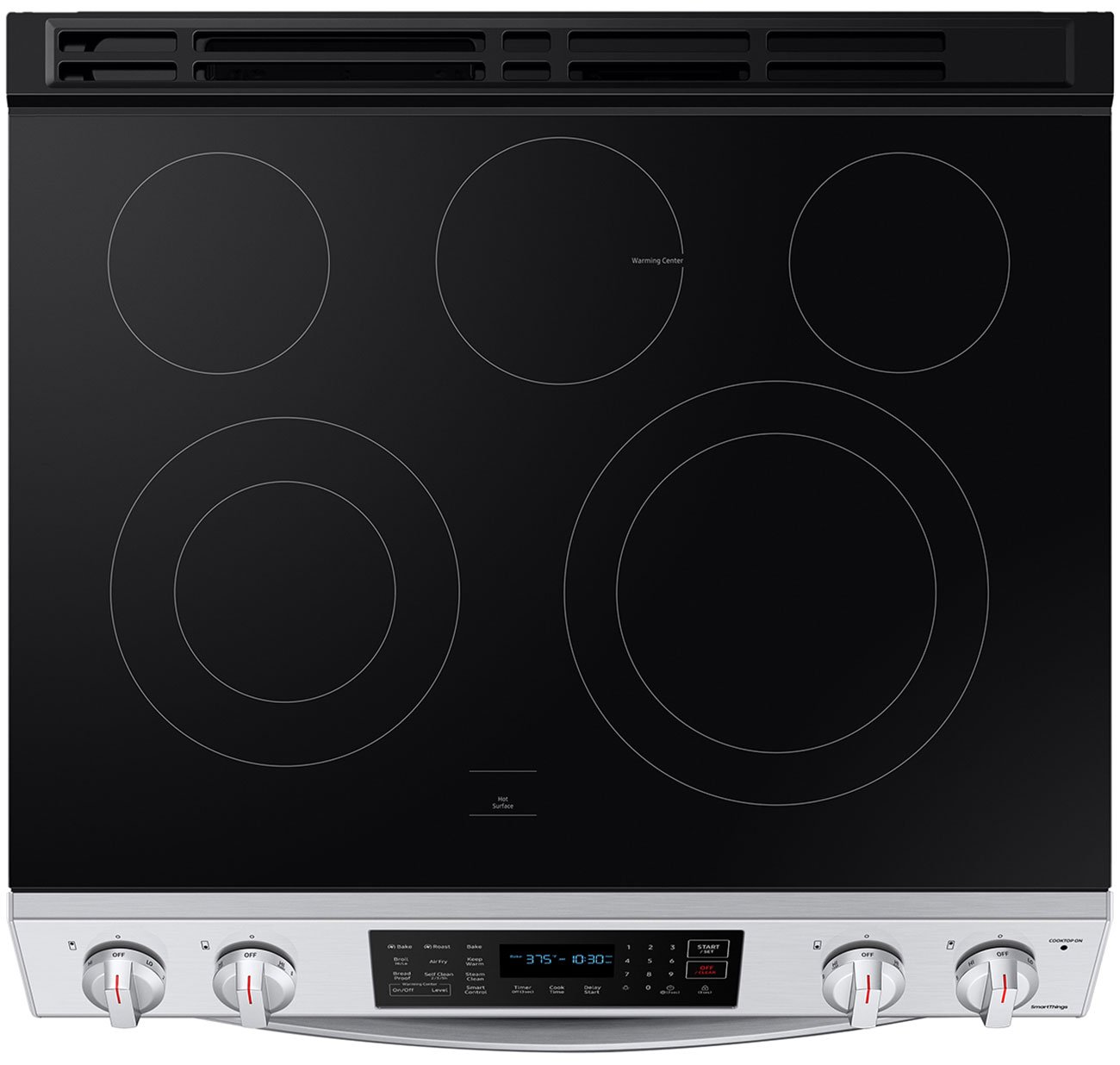  ADA 6.3 Cu. Ft. Fingerprint Resistant Stainless Steel Smart Slide-In Electric Range With Air Fry and Convection