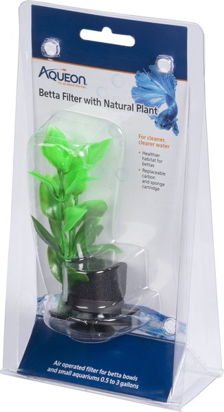 Aqueon Betta Natural Plant Betta Fish Aquarium Filter