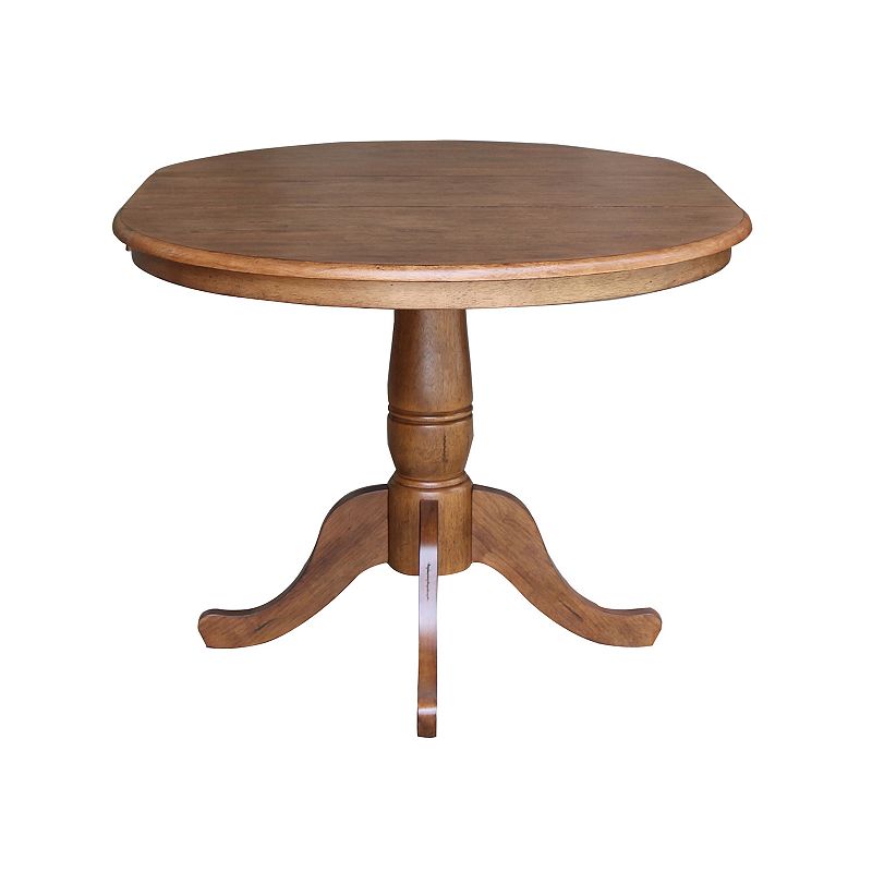 International Concepts 36-in. Round Drop-Leaf Dining Table