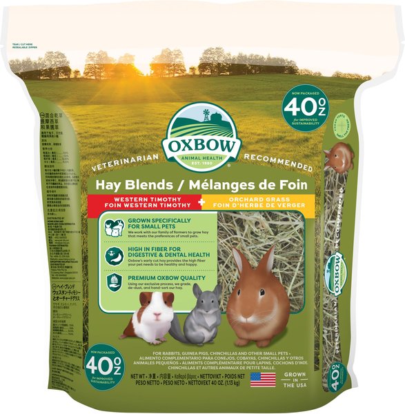 Oxbow Western Timothy and Orchard Hay Small Animal Food