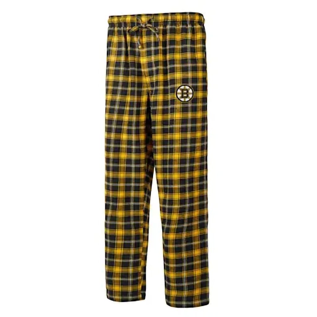 Ledger Flannel Pajama Pants - Boston Bruins