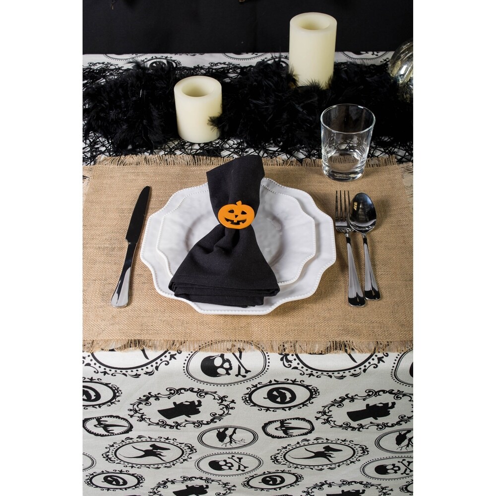 DII Haunted House Table Runner