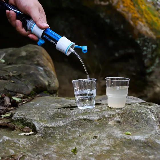 camping   hiking mountain climbing portable water filter