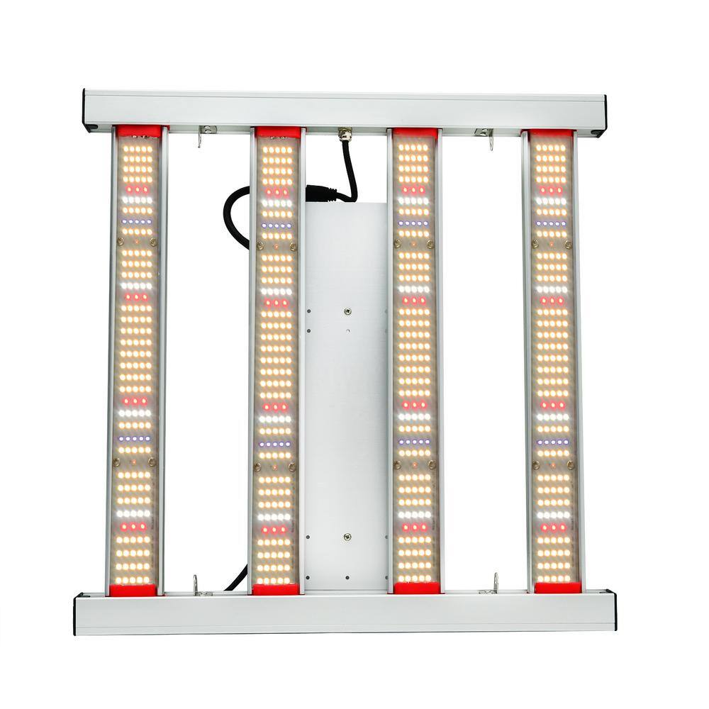 WYZM 24in. 600-Watt HPS Equivalence Gray Full Spectrum Indoor LED Grow Light Warm White YX-4-A