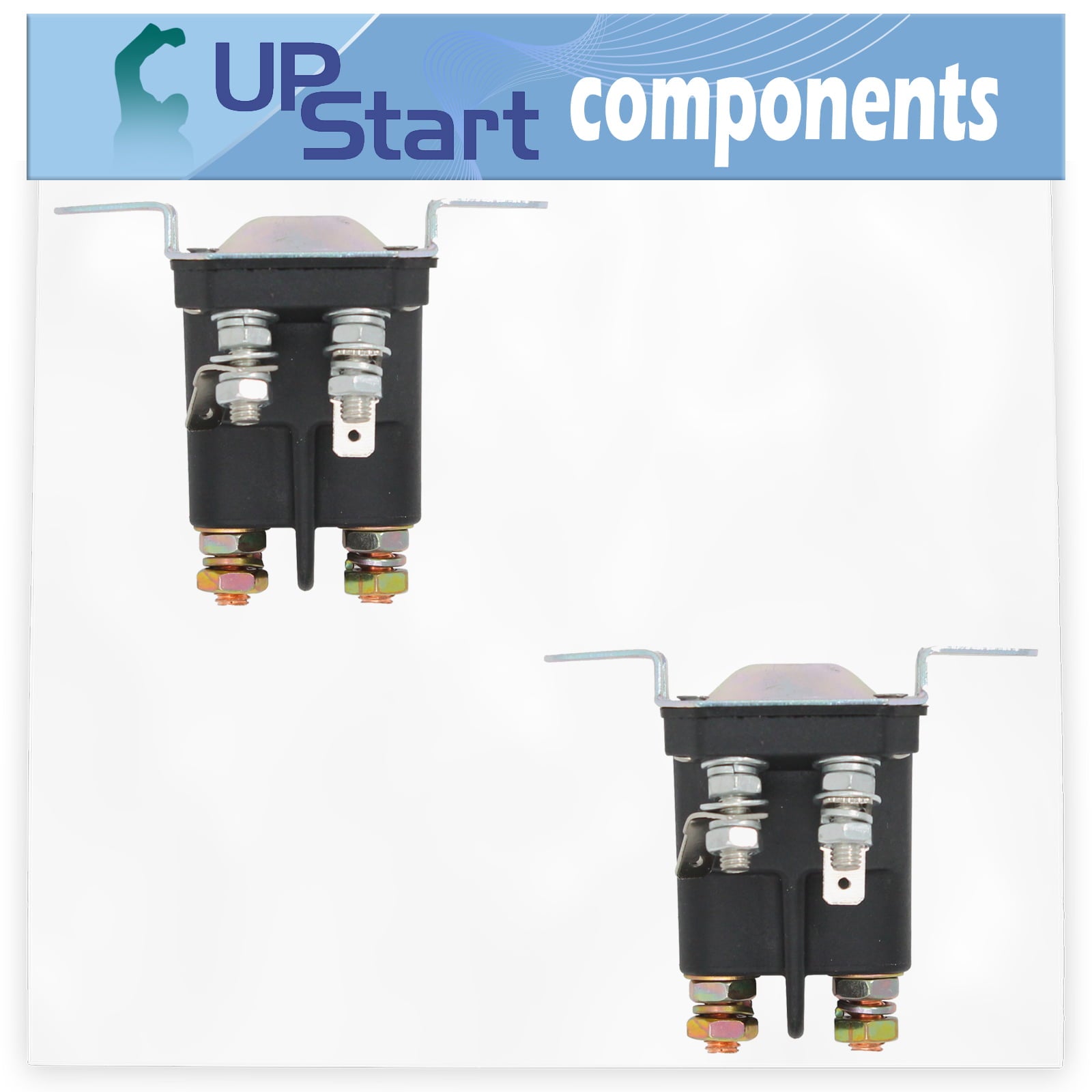 2-Pack 532146154 Starter Solenoid Replacement for Toro 117-1197 - Compatible with 117-1197 AM130365 Solenoid