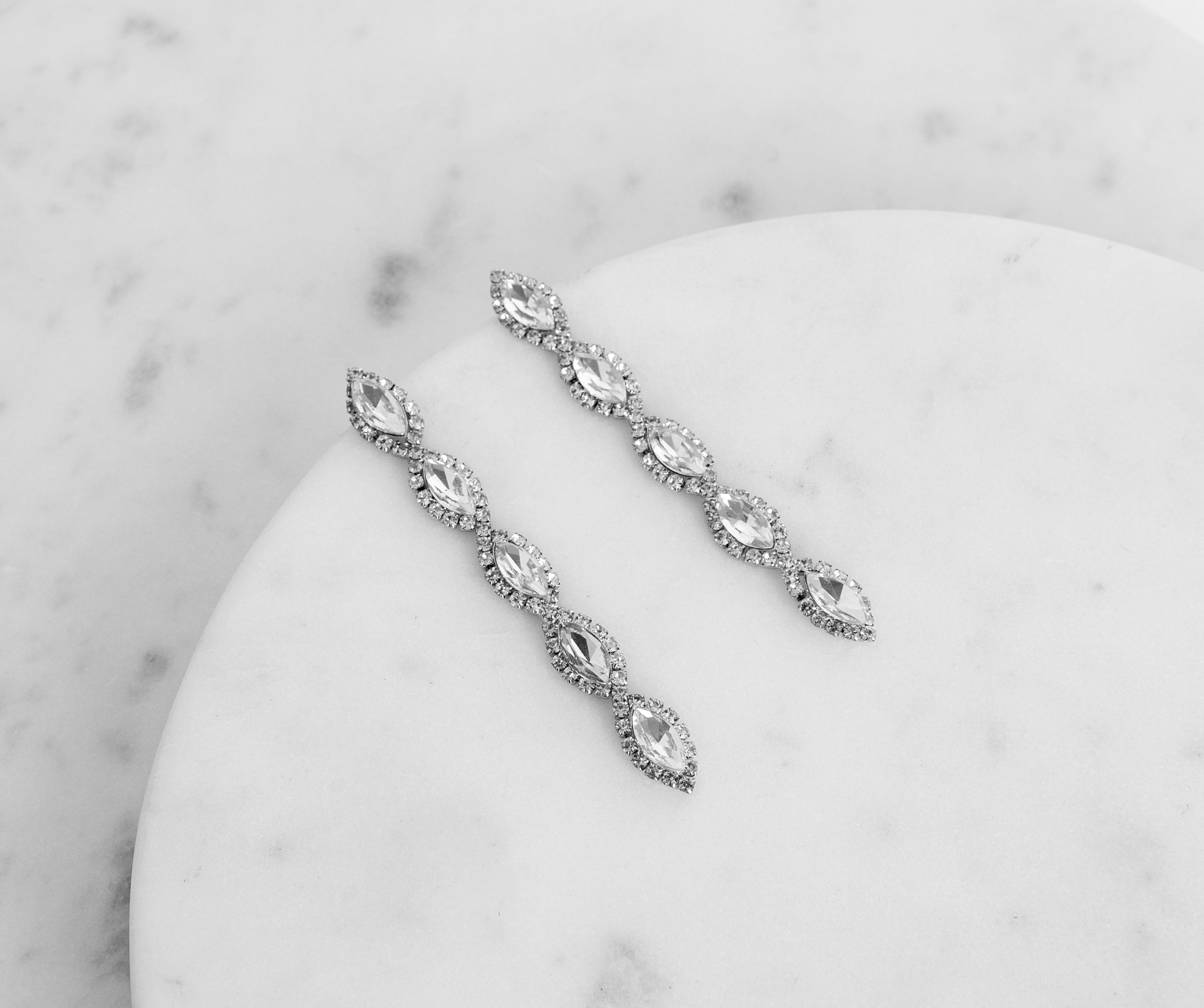 One Last Touch Marquise Duster Earrings