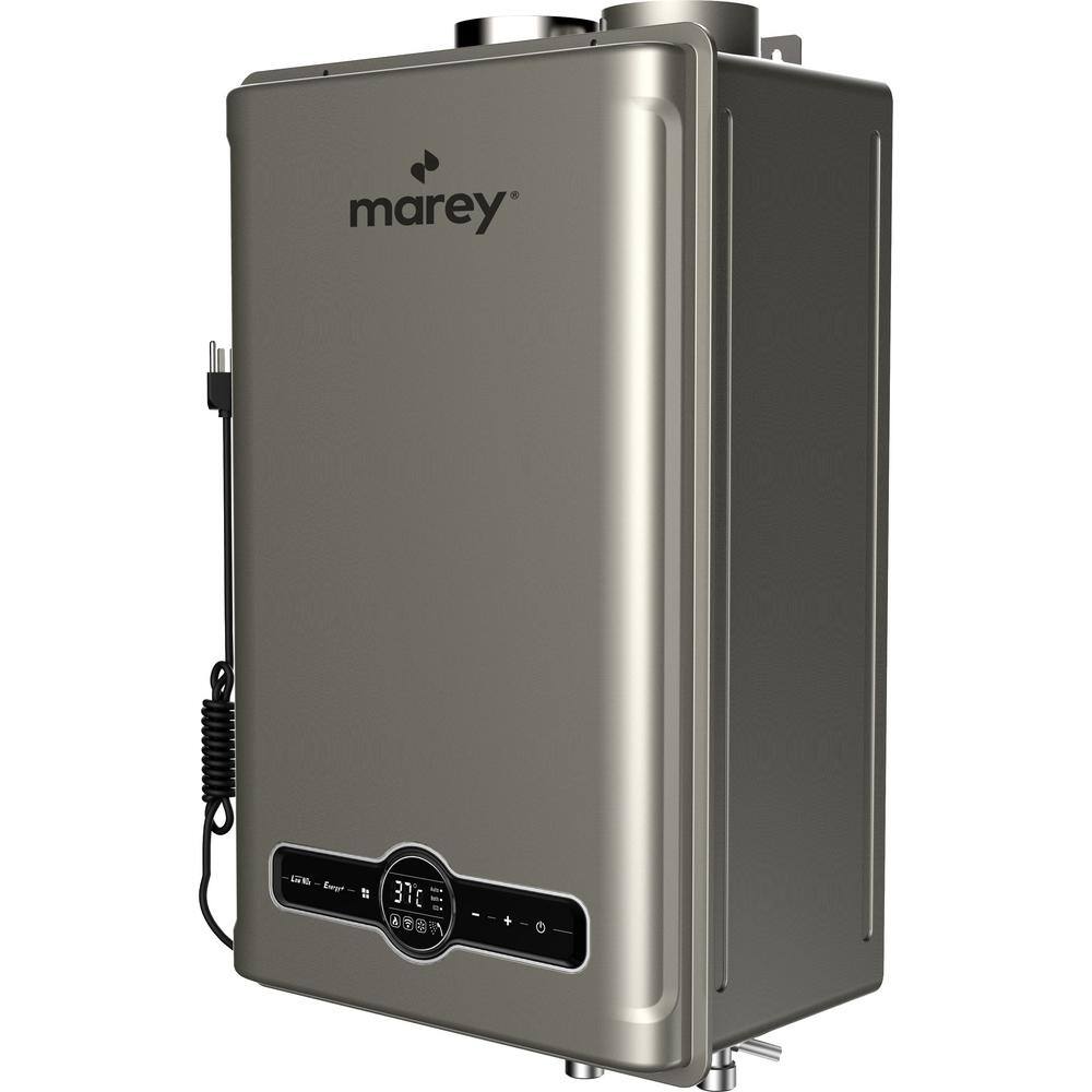 MAREY Whole house solution 8.0 GPM 199000 BTU's Residential Indoor Natural Gas Tankless Water Heater GA30NG