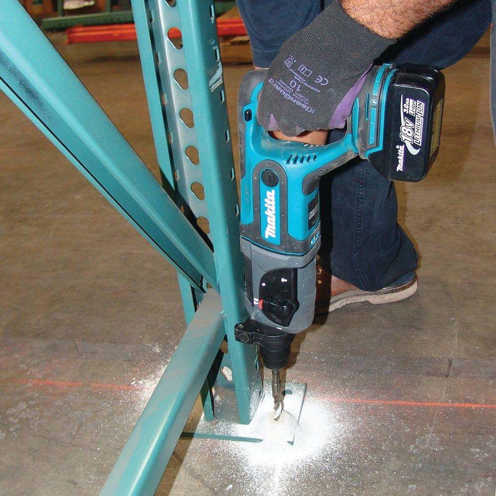 Makita 18V LXT Lithium-Ion 78 in. Cordless SDS-Plus ConcreteMasonry Rotary Hammer Drill (Tool-Only) XRH04Z