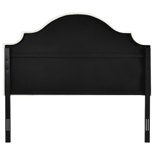 Fasching Arched Upholstered Full/Queen Headboard - - 37551747