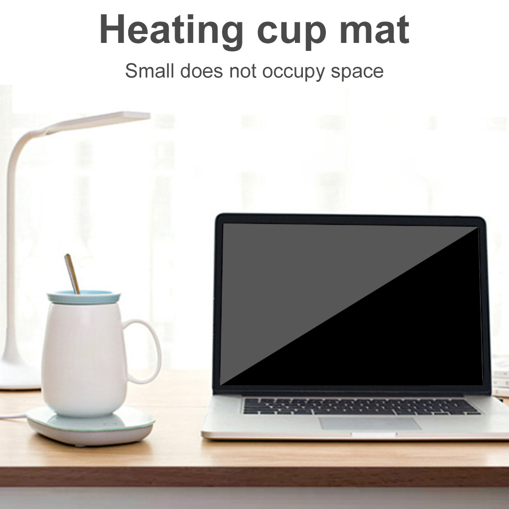 110V 55℃ Electric Thermostatic Cup Coaster Mug Milk Tea Coffee Drink Warmer Heater Tray Mat Touch Switch