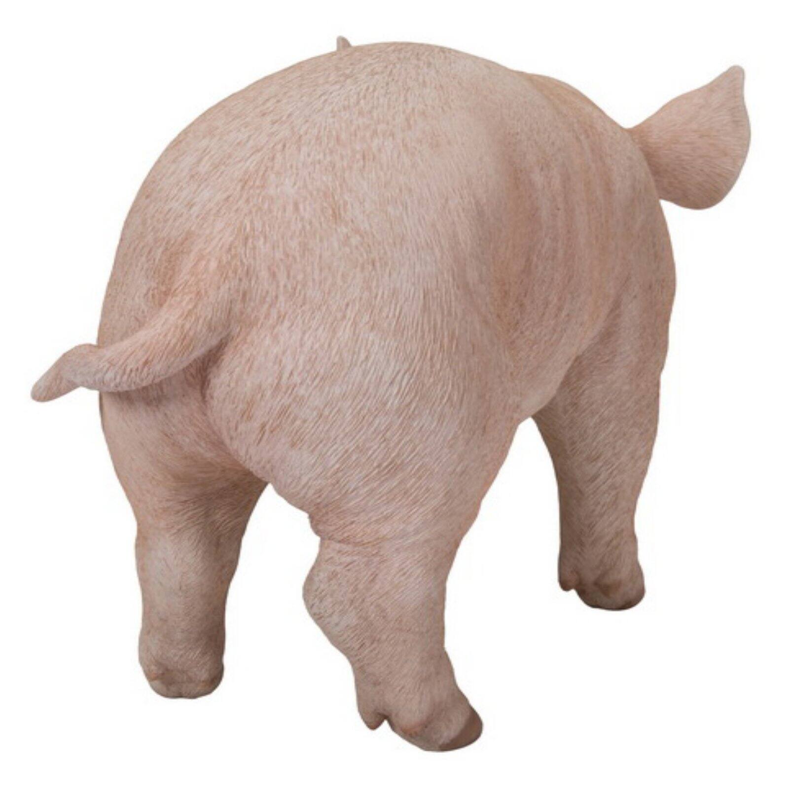 Hi-Line Gift 9" Standing Baby Pig Garden Statue