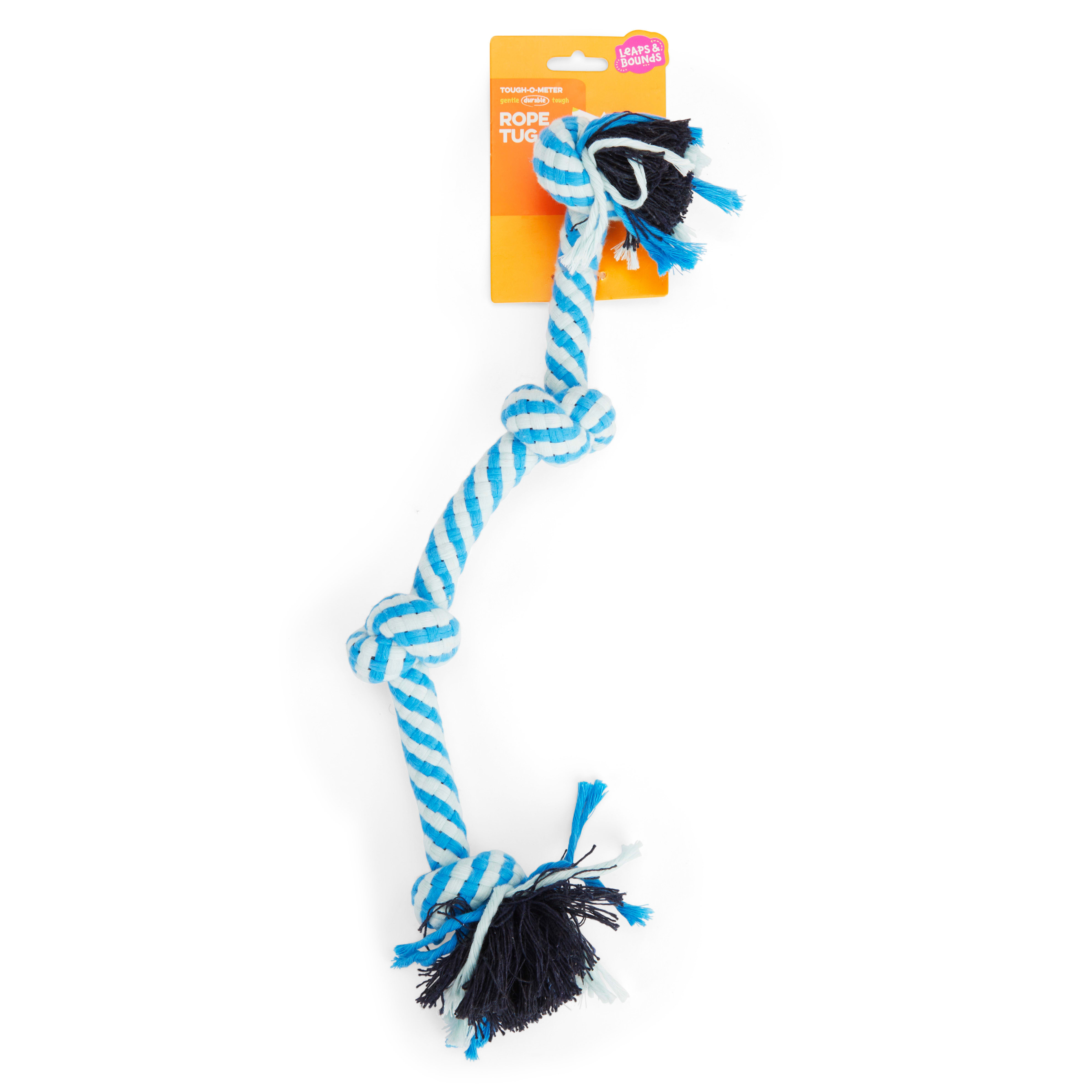 Leaps  Bounds Knotted Rope Dog Toy， Medium