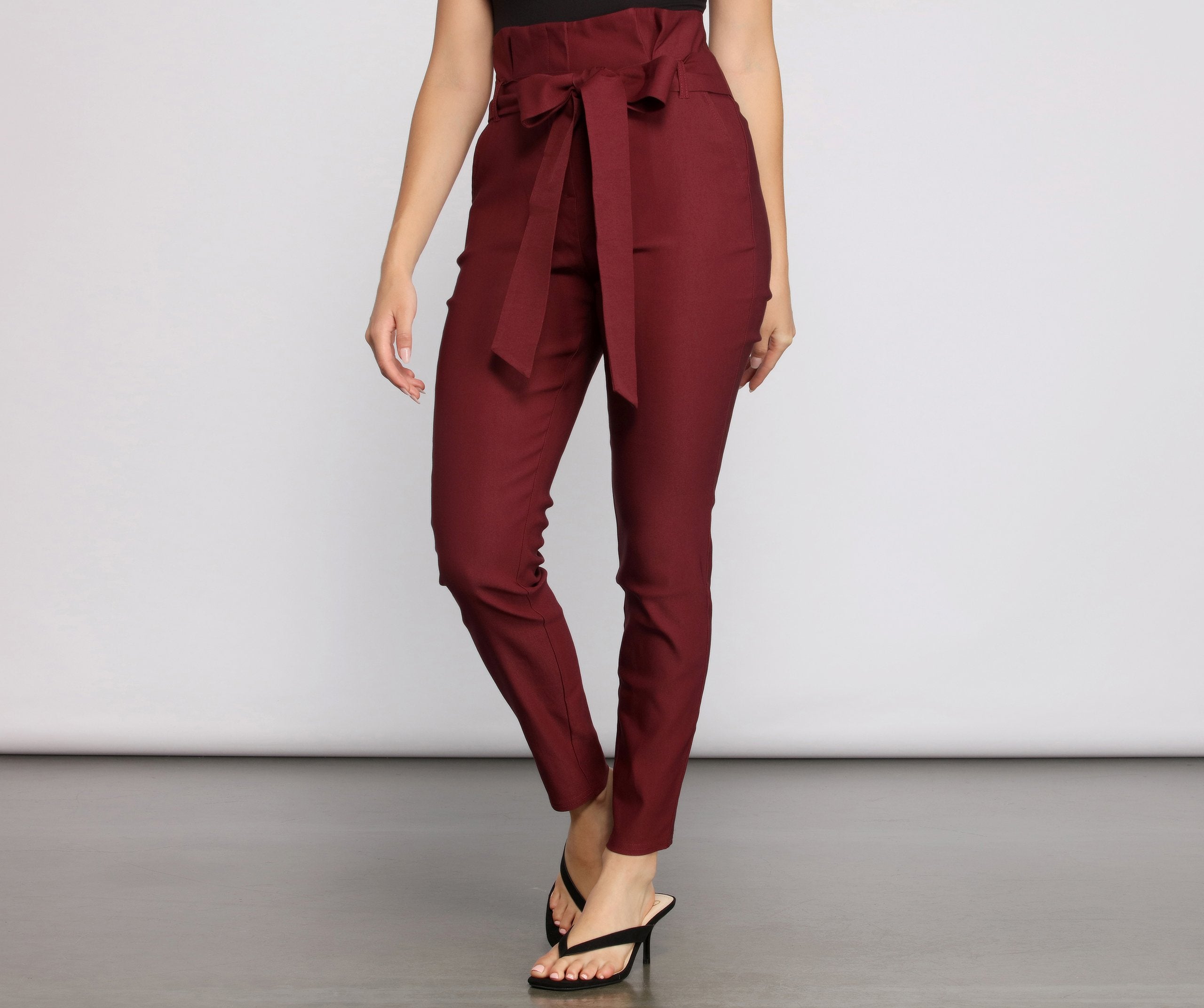 Effortless Style Tie Waist Pants