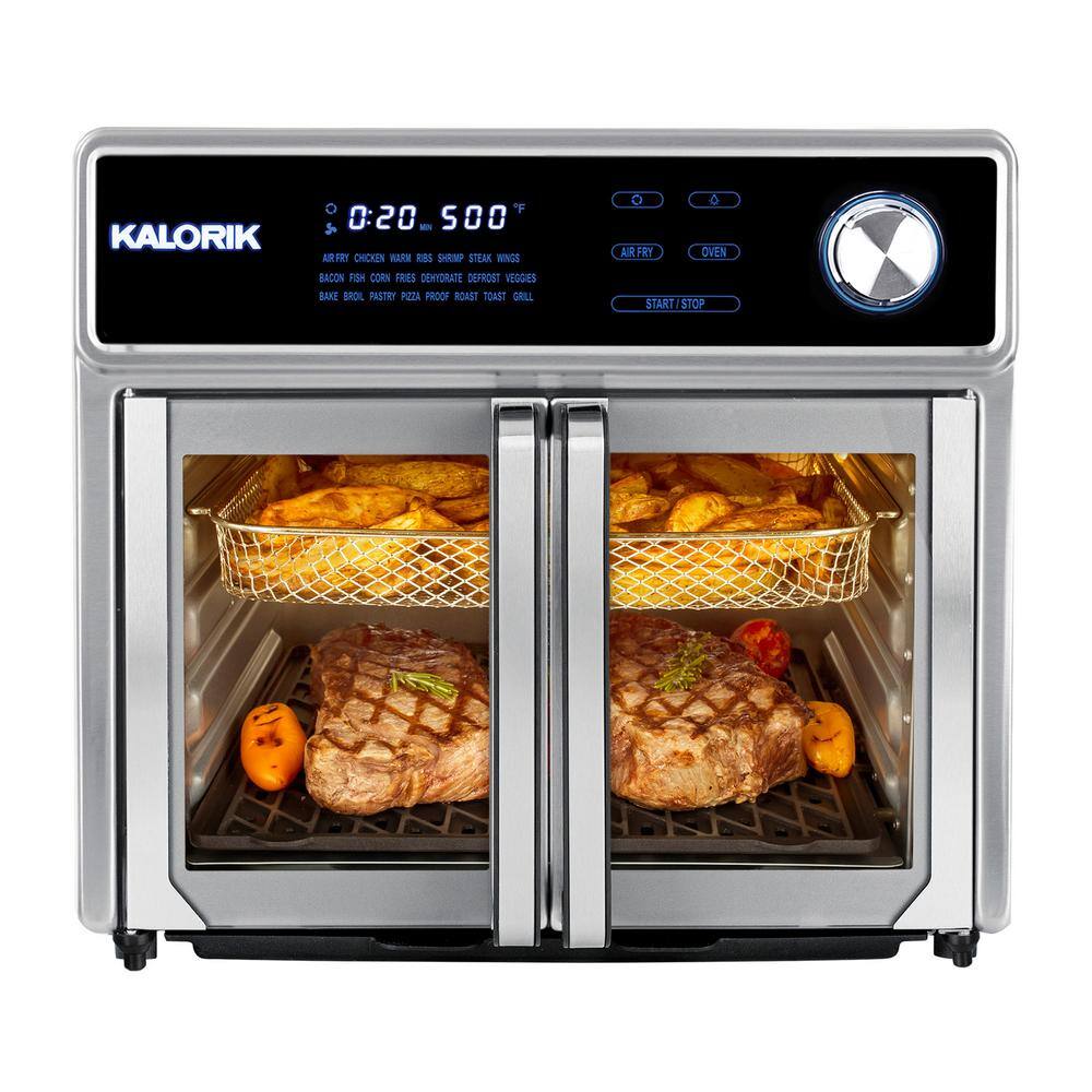 KALORIK MAXX 26 Qt. Stainless Steel Digital Air Fryer Oven Grill AFO 47631 SS2