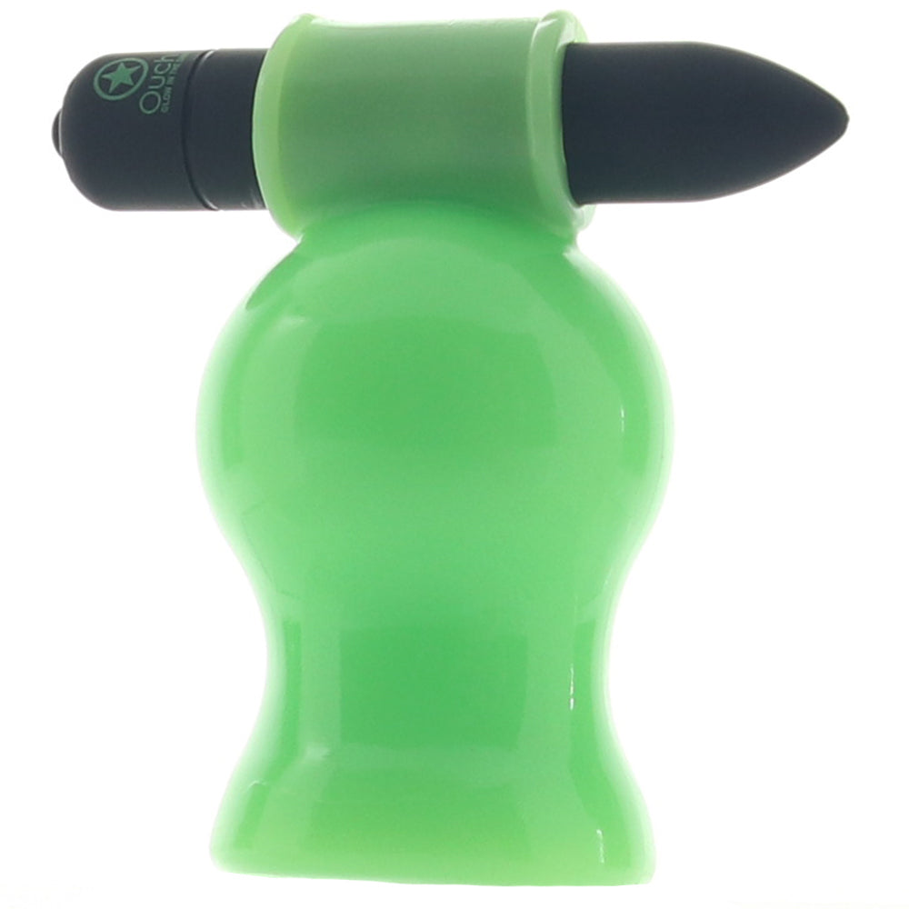 Ouch! Glow In The Dark Vibrating Head Masturbator