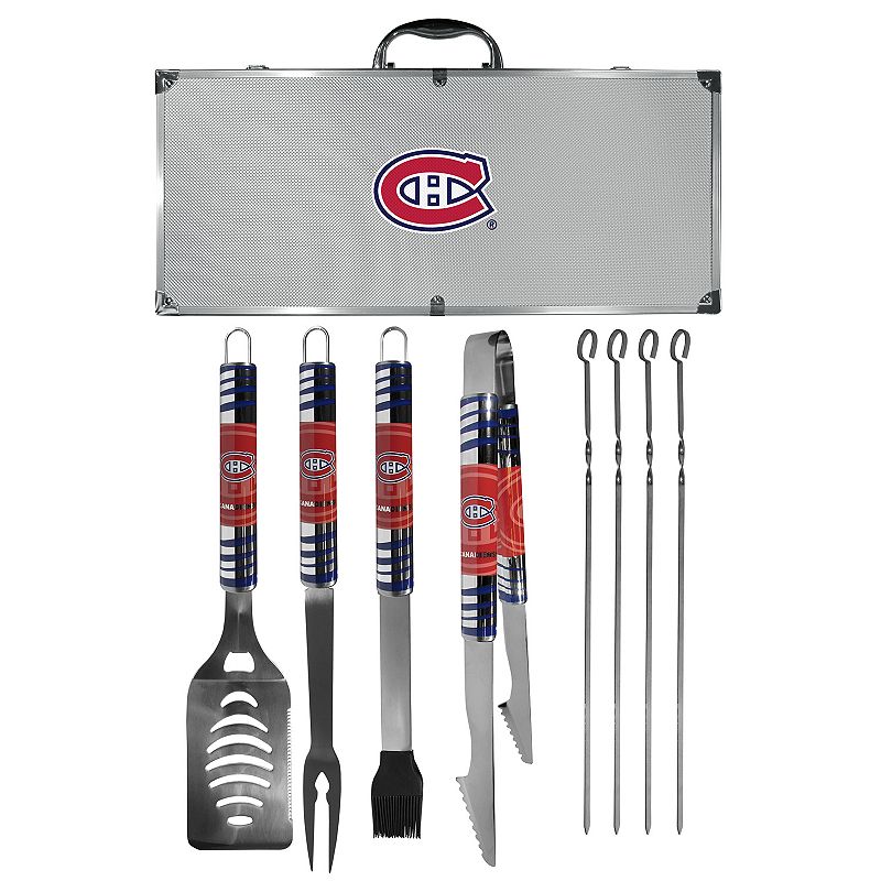 Montreal Canadiens Tailgater 8-Piece BBQ Grill Set