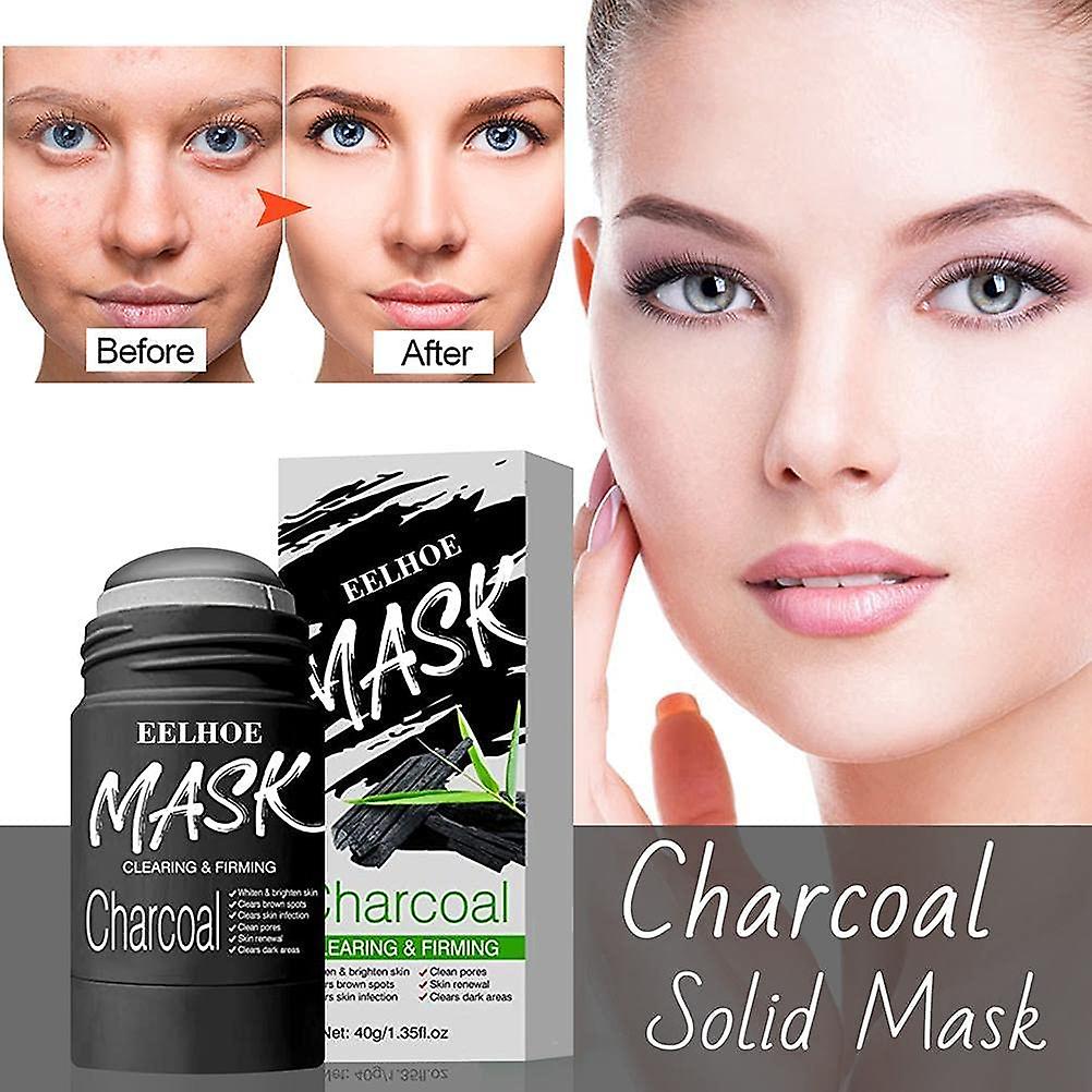 Solid Mask Stick Face Purifying Moisturizing Oil Control Bamboo Charcoal