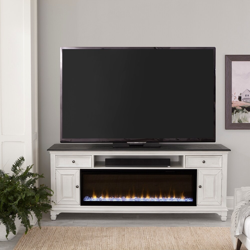 yson Park 80 Inch Console with Firebox