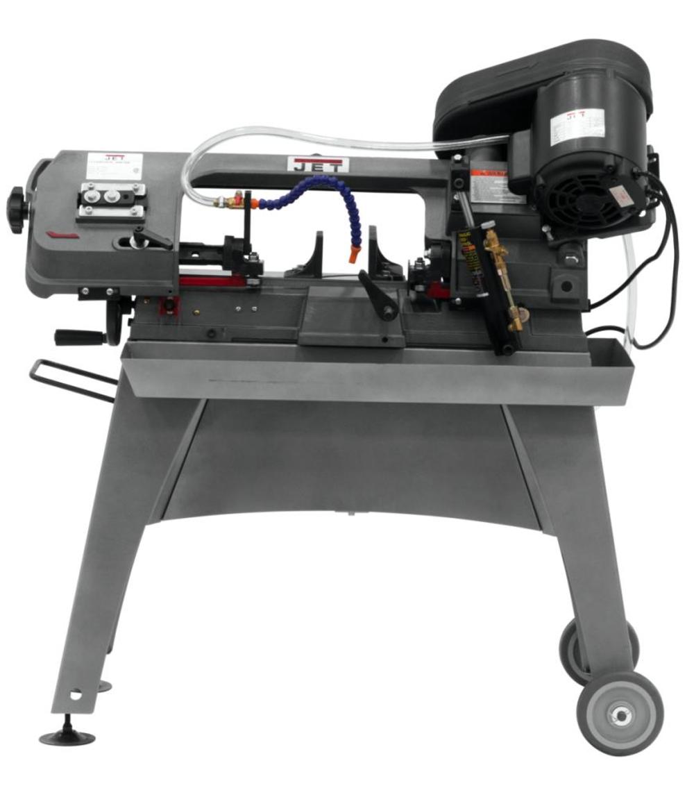 5 x 8 Horizontal J-3230 Bandsaw Wet 1/2 HP， 115 V， 1Ph