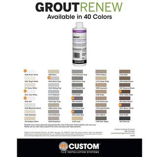 Custom Building Products Polyblend #52 Tobacco Brown 8 oz. Grout Renew Colorant GCL52HPT