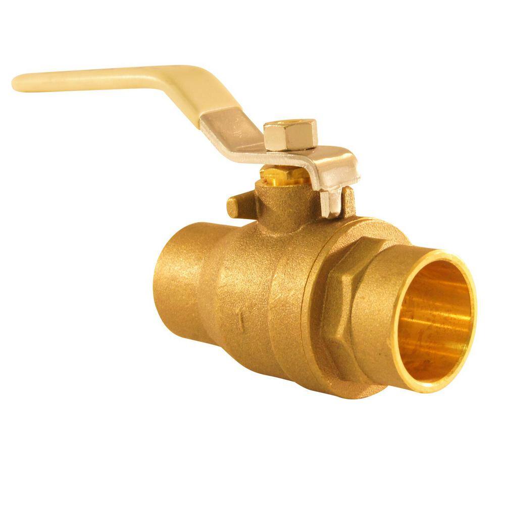 Apollo 1 in. Lead Free Brass SWT x SWT Ball Valve 94ALF20501A