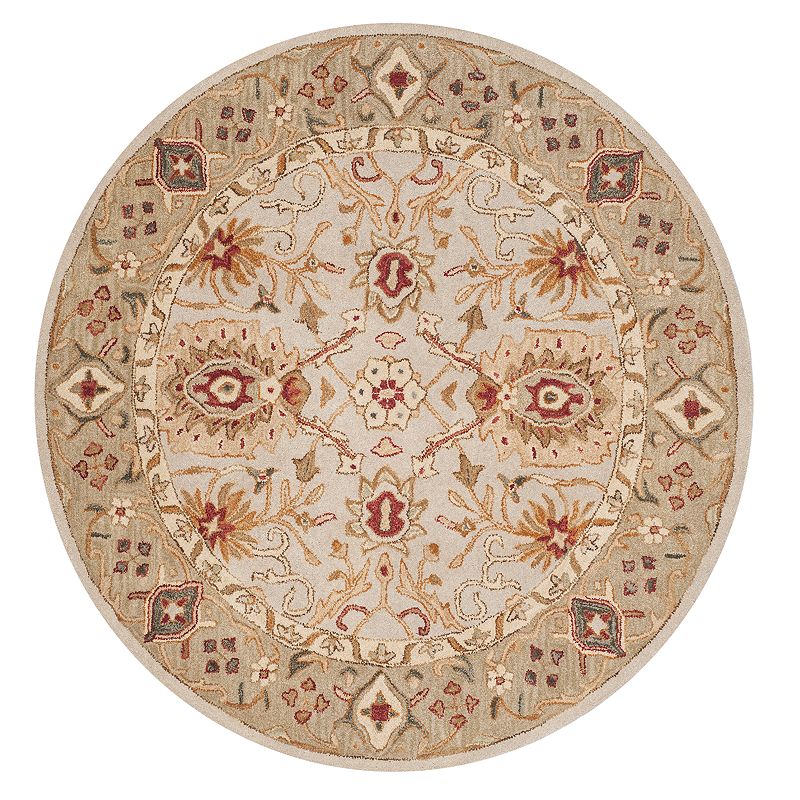 Safavieh Antiquity Lisa Framed Floral Wool Rug