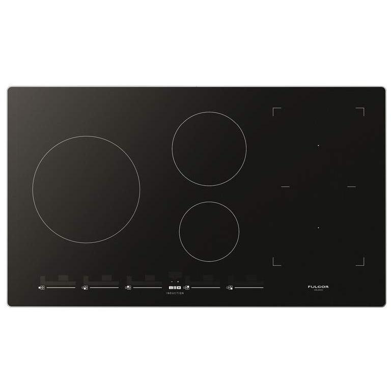 Fulgor Milano 36-inch Built-in Induction Cooktop with 5 Induction Zones F7IT36S1