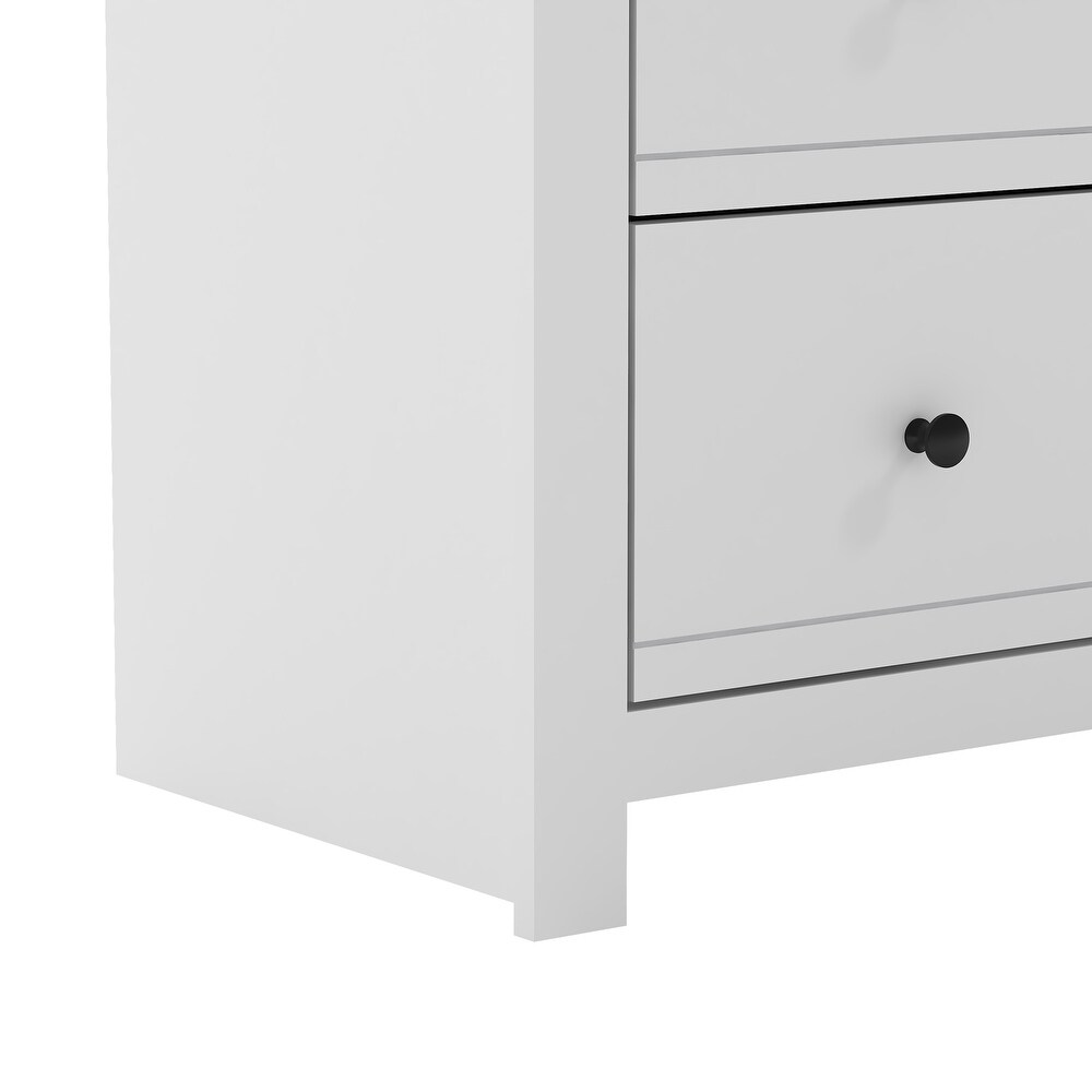 GALANO Genoa 6 Drawer Dresser 31.5 in. x 46.5 in. x 16.5 in.