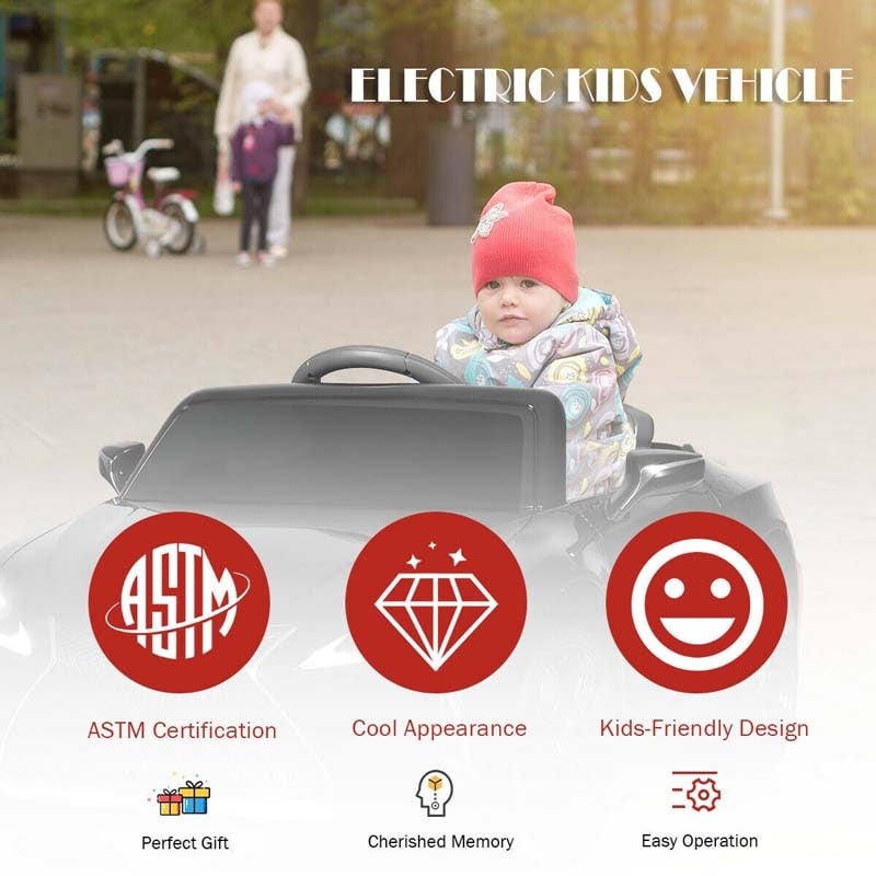 Licensed Lexus LC500 Kids Ride on Car, 12V Battery Powered Electric Vehicle Riding Toy Car with Remote Control