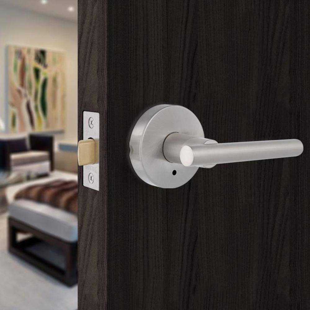 TOLEDO Italica Satin Nickel Privacy BedBath Door Handle Set CV1920IT-US15